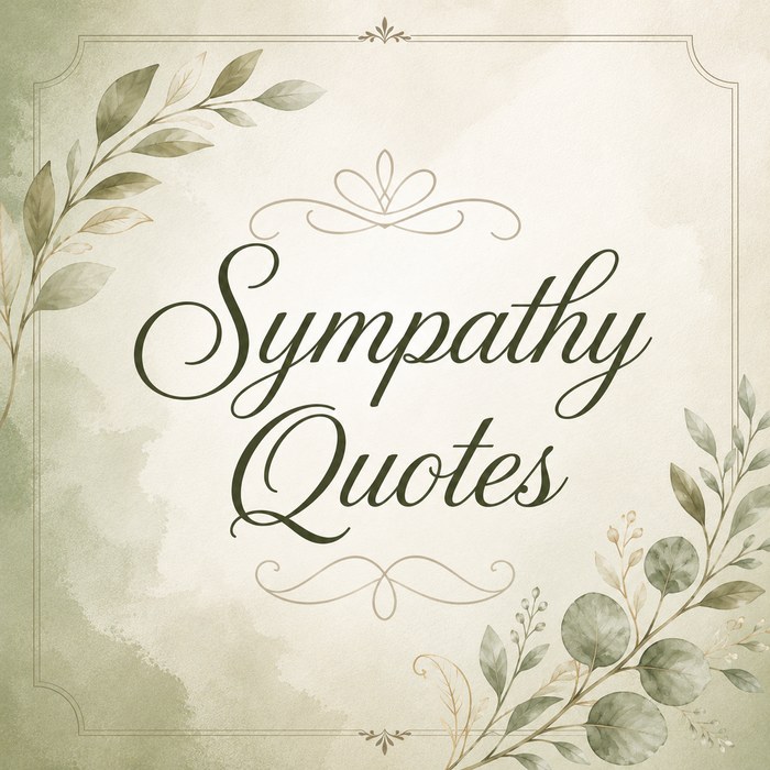 Sympathy Quotes