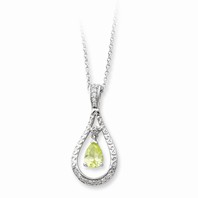 tear of love memorial necklace august