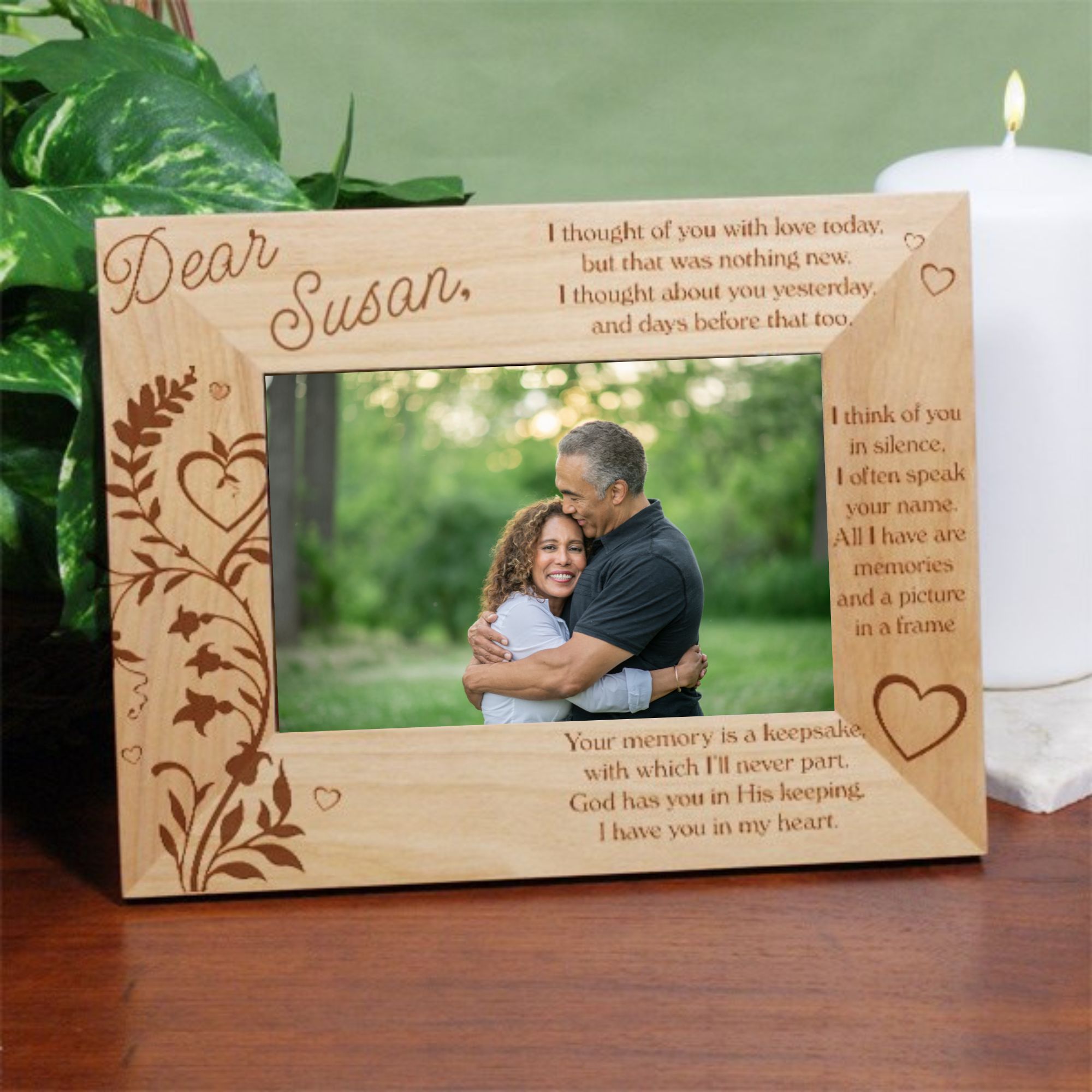 Memorial Photo Frame for Her | Wife, Daughter & More