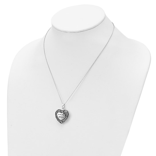 With Me Always Cremation Necklace - Cremation Jewelry