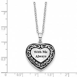 With Me Always Cremation Necklace - Cremation Jewelry