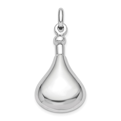Sterling Silver Teardrop Urn Pendant for Ashes