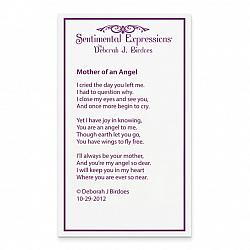 Mother of An Angel Remembrance Necklace