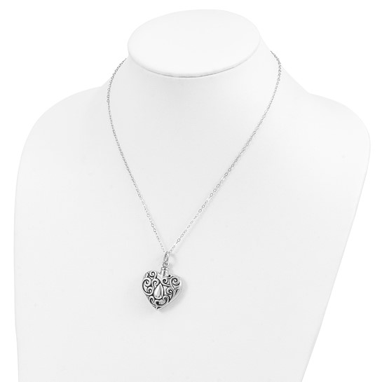 The Grieving Heart Cremation Necklace