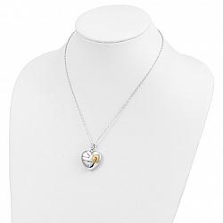 Until We Meet Again Sterling Silver Ash Holder Necklace
