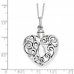 The Grieving Heart Cremation Necklace