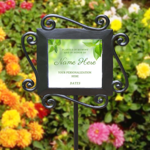 Personalized Memorial Garden Stake