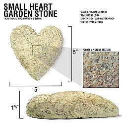Always In My Heart - Personalized Memorial Garden Stone